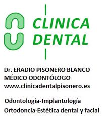Clínica Dental Pisonero Blanco logo